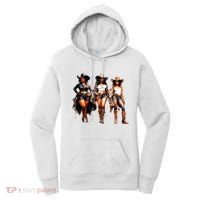 Black Cowgirl Western Rodeo Melanin Black History Texas Women's Hoodie thumb 0