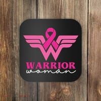 Breast Cancer Warrior Gift For Her Coaster thumb 0