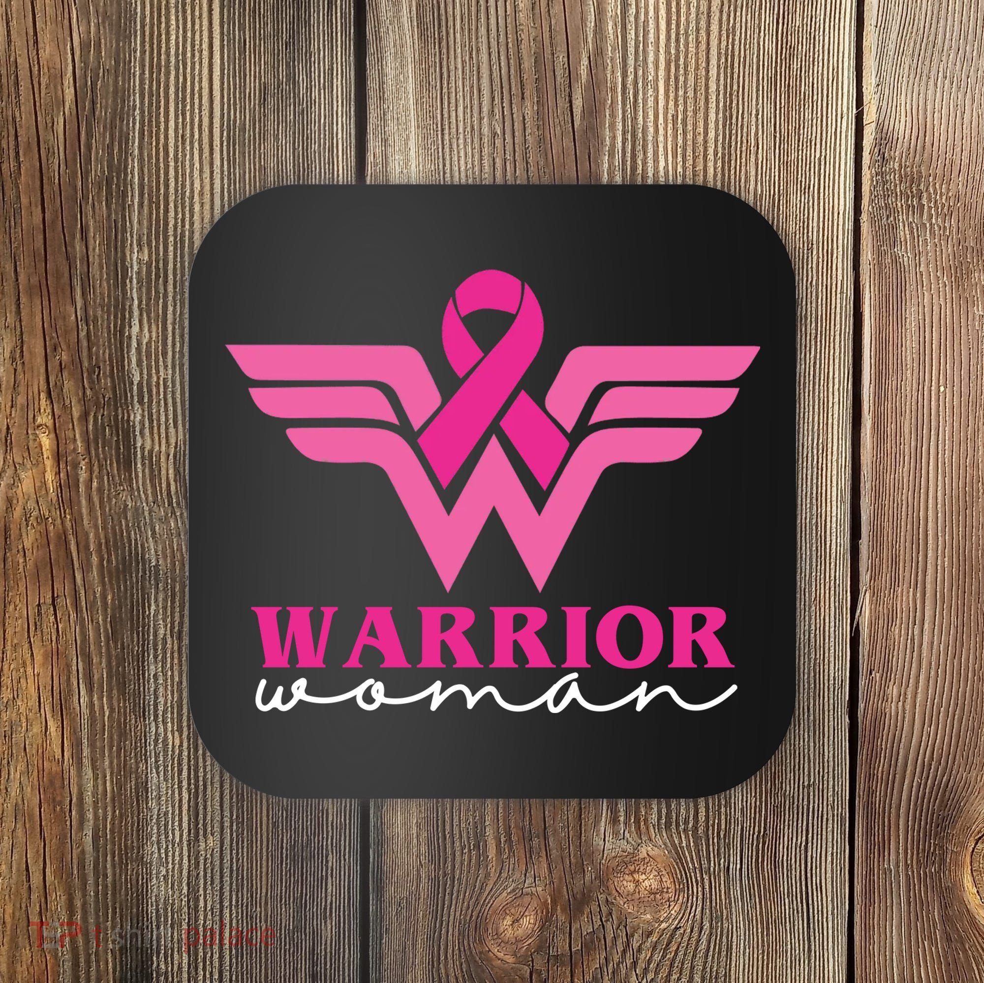 Breast Cancer Warrior Gift For Her Coaster