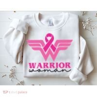 Breast Cancer Warrior Gift For Her Sweatshirt thumb 2