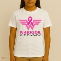 Breast Cancer Warrior Gift For Her T-Shirt thumb 4