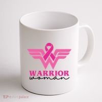 Breast Cancer Warrior Gift For Her Coffee Mug thumb 1
