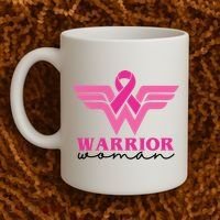 Breast Cancer Warrior Gift For Her Coffee Mug thumb 2