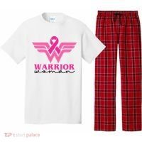 Breast Cancer Warrior Gift For Her Pajama Set thumb 0