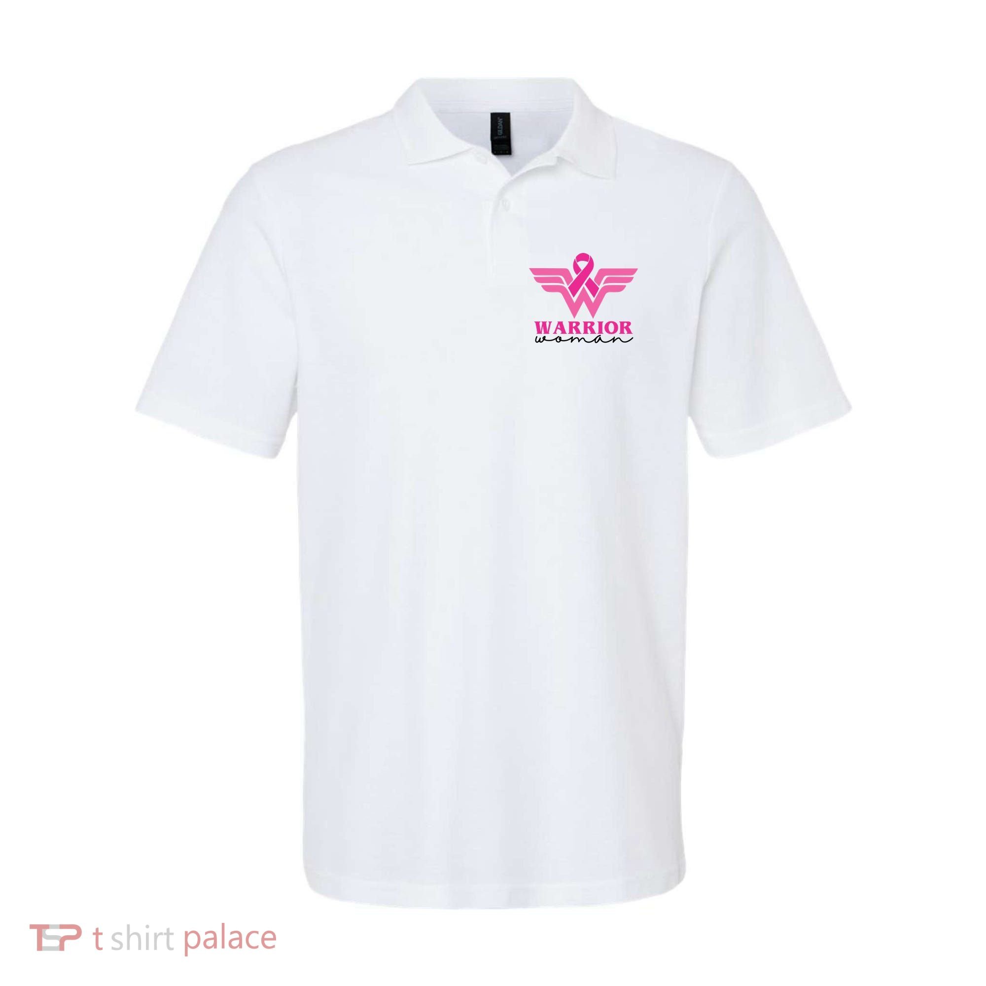 Breast Cancer Warrior Gift For Her Polo