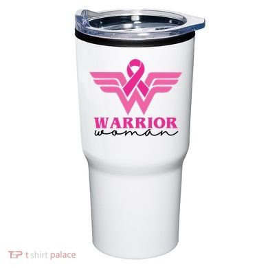 Breast Cancer Warrior Gift For Her Tumbler