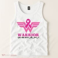 Breast Cancer Warrior Gift For Her Tank Top thumb 2