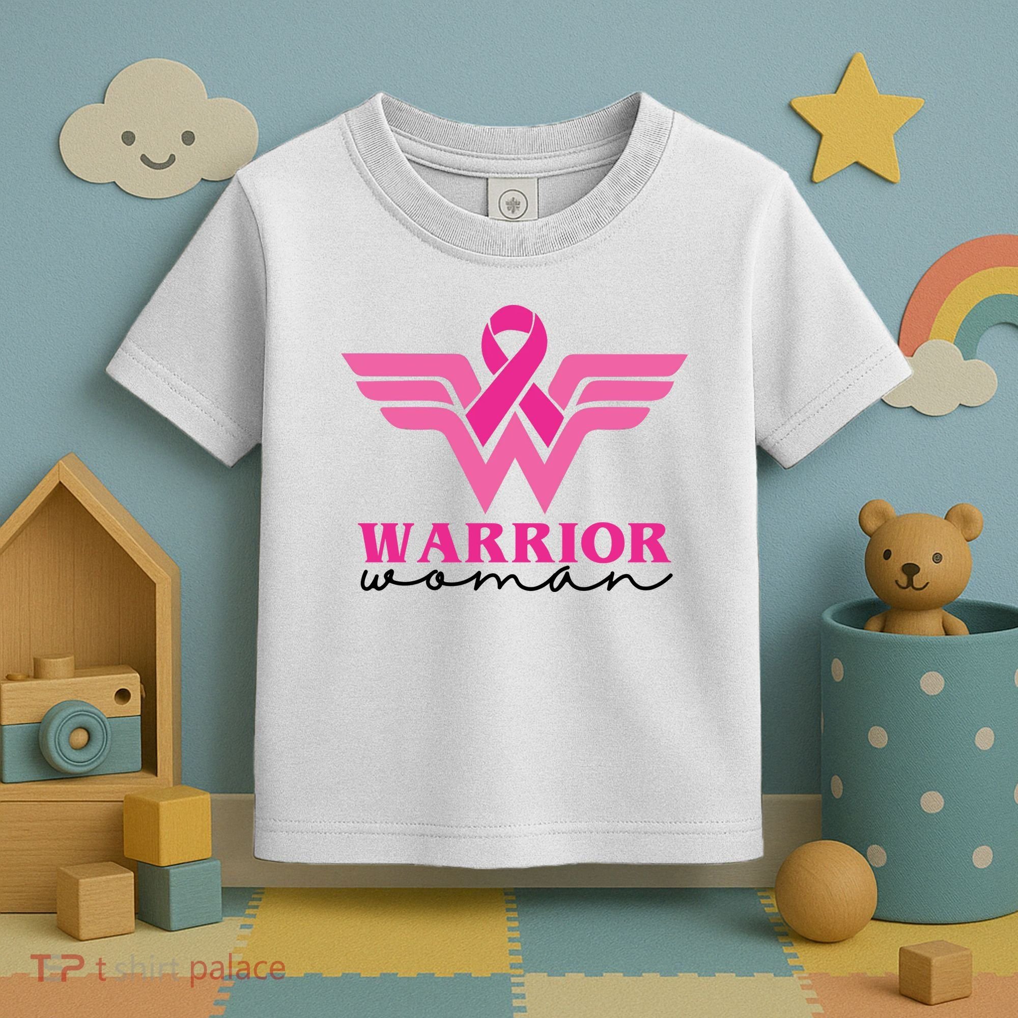 Breast Cancer Warrior Gift For Her Toddler T-Shirt