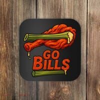 Bills Chicken Wings Funny Football Fan Coaster thumb 0