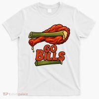 Bills Chicken Wings Funny Football Fan T-Shirt thumb 0