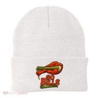 Bills Chicken Wings Funny Football Fan Beanie thumb 0