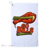 Bills Chicken Wings Funny Football Fan Golf Towel thumb 0