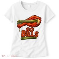 Bills Chicken Wings Funny Football Fan Women's T-Shirt thumb 0