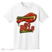 Bills Chicken Wings Funny Football Fan Kids T-Shirt thumb 0