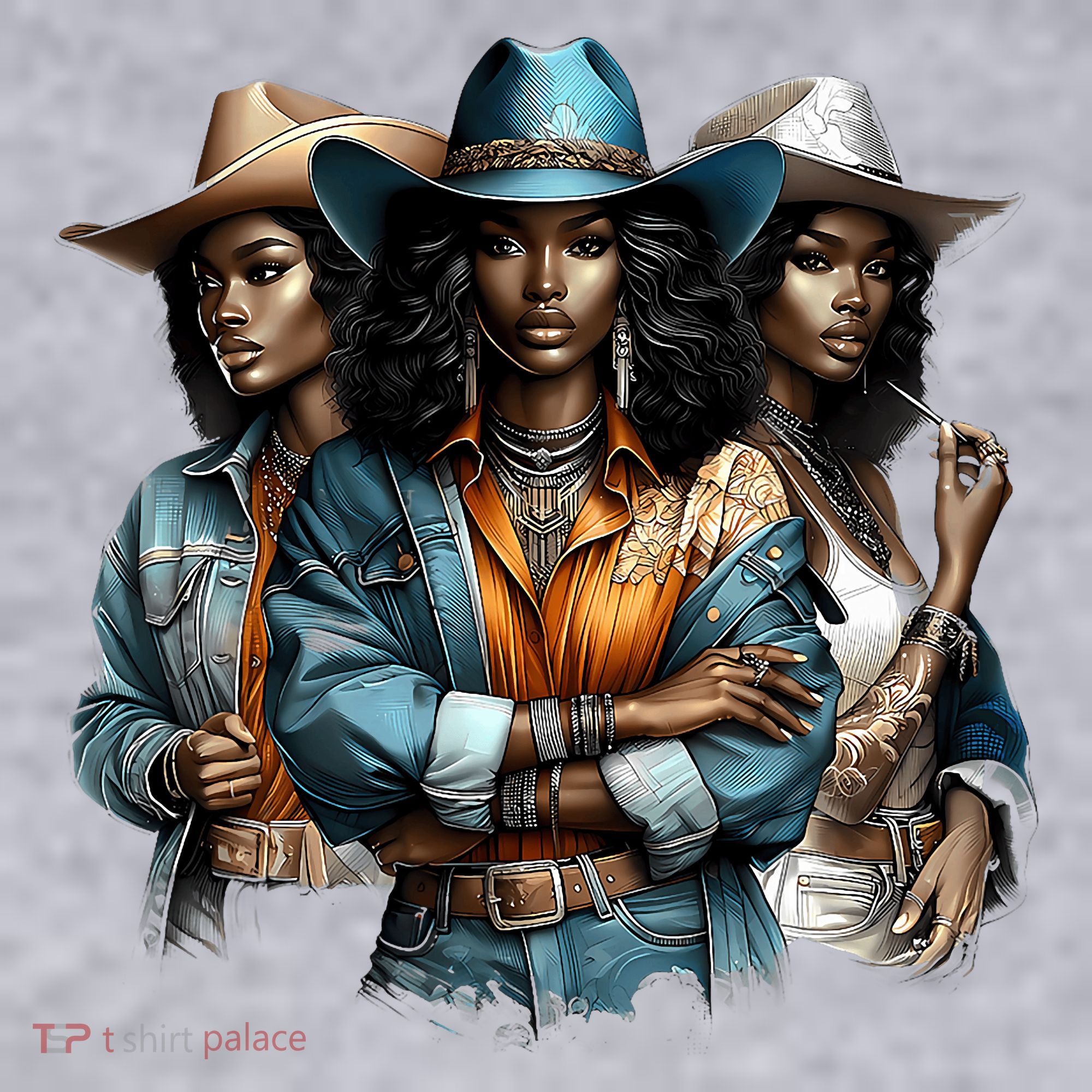 Black Cowgirl Western Rodeo Melanin Black History Juneteenth Gift Women's Sweatshirt