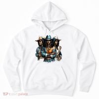 Black Cowgirl Western Rodeo Melanin Black History Juneteenth Gift Hoodie thumb 0