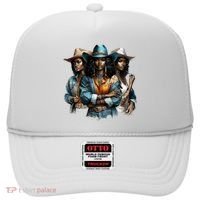 Black Cowgirl Western Rodeo Melanin Black History Juneteenth Gift Hat thumb 0