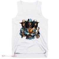 Black Cowgirl Western Rodeo Melanin Black History Juneteenth Gift Tank Top thumb 0