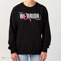 Breast Cancer Warrior Ribbon Women's Sweatshirt thumb 0