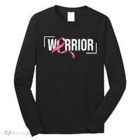 Breast Cancer Warrior Ribbon Long Sleeve Shirt thumb 0