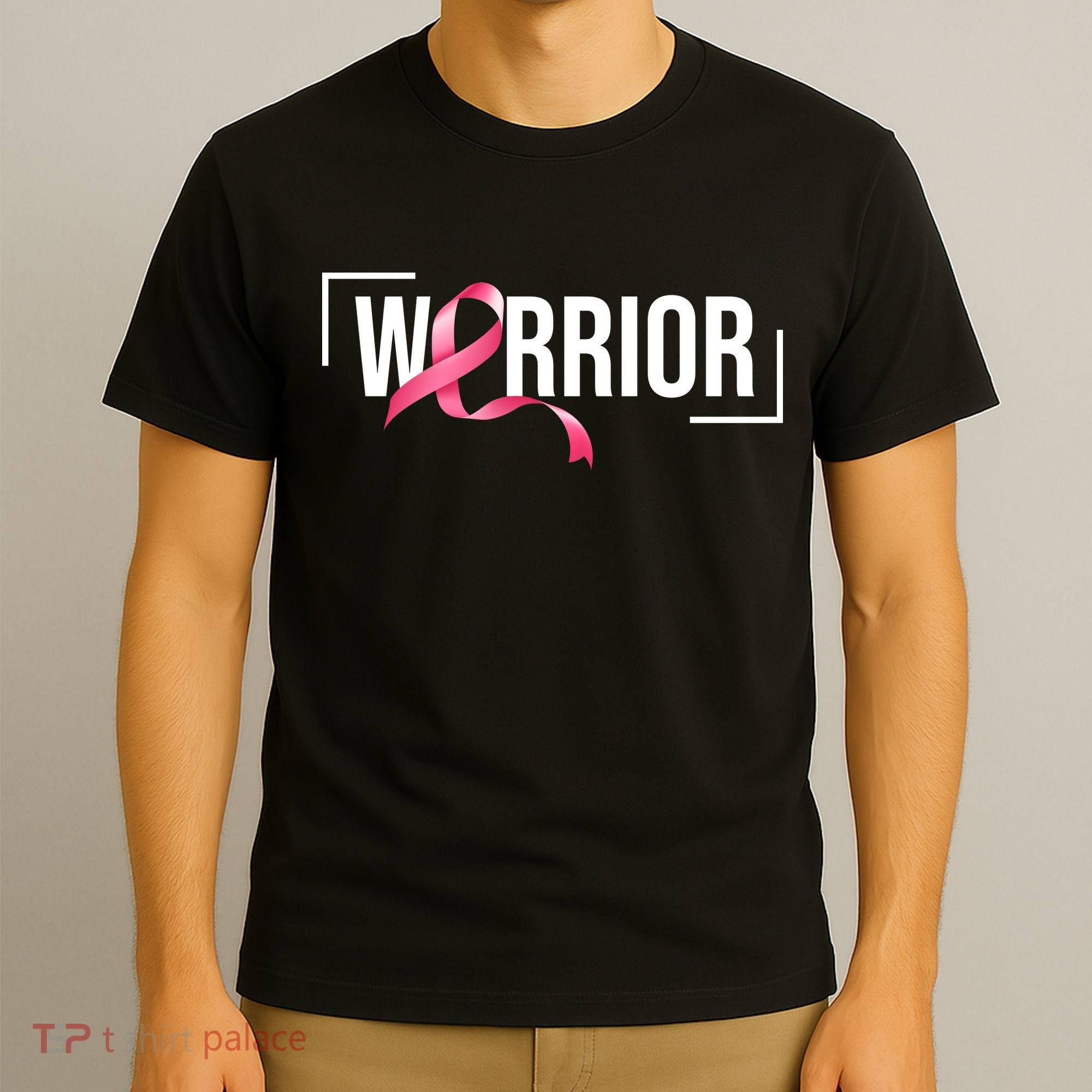 Breast Cancer Warrior Ribbon T-Shirt