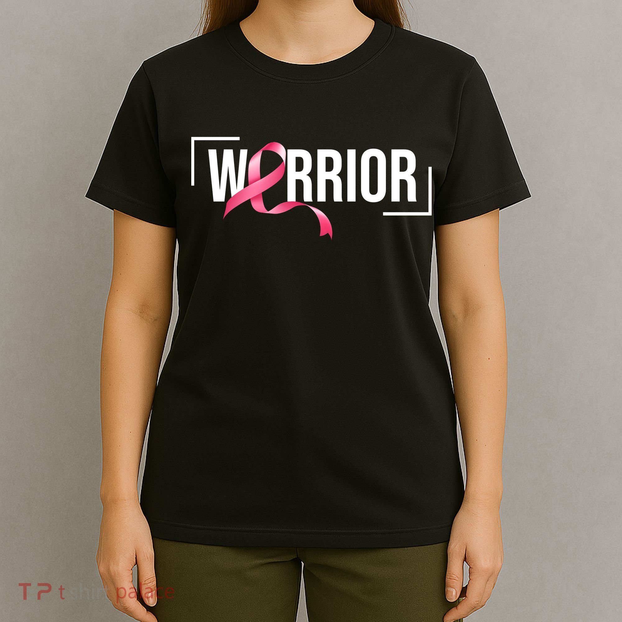 Breast Cancer Warrior Ribbon T-Shirt