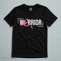 Breast Cancer Warrior Ribbon T-Shirt thumb 5