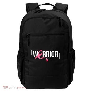 Breast Cancer Warrior Ribbon Backpack