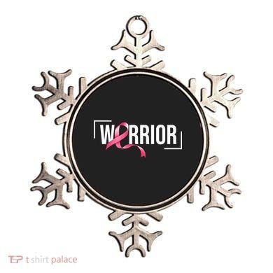 Breast Cancer Warrior Ribbon Ornament