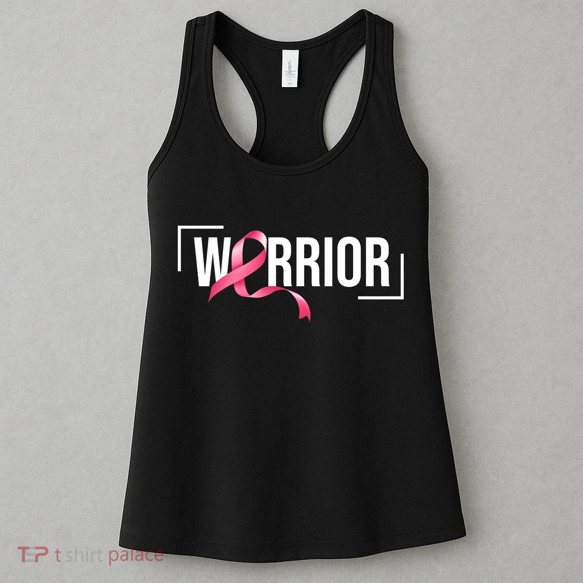 Breast Cancer Warrior Ribbon Women's Tank Top