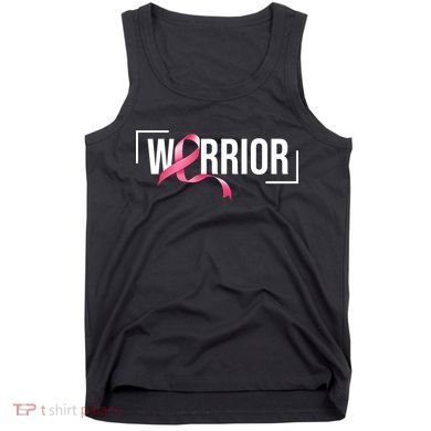 Breast Cancer Warrior Ribbon Tank Top