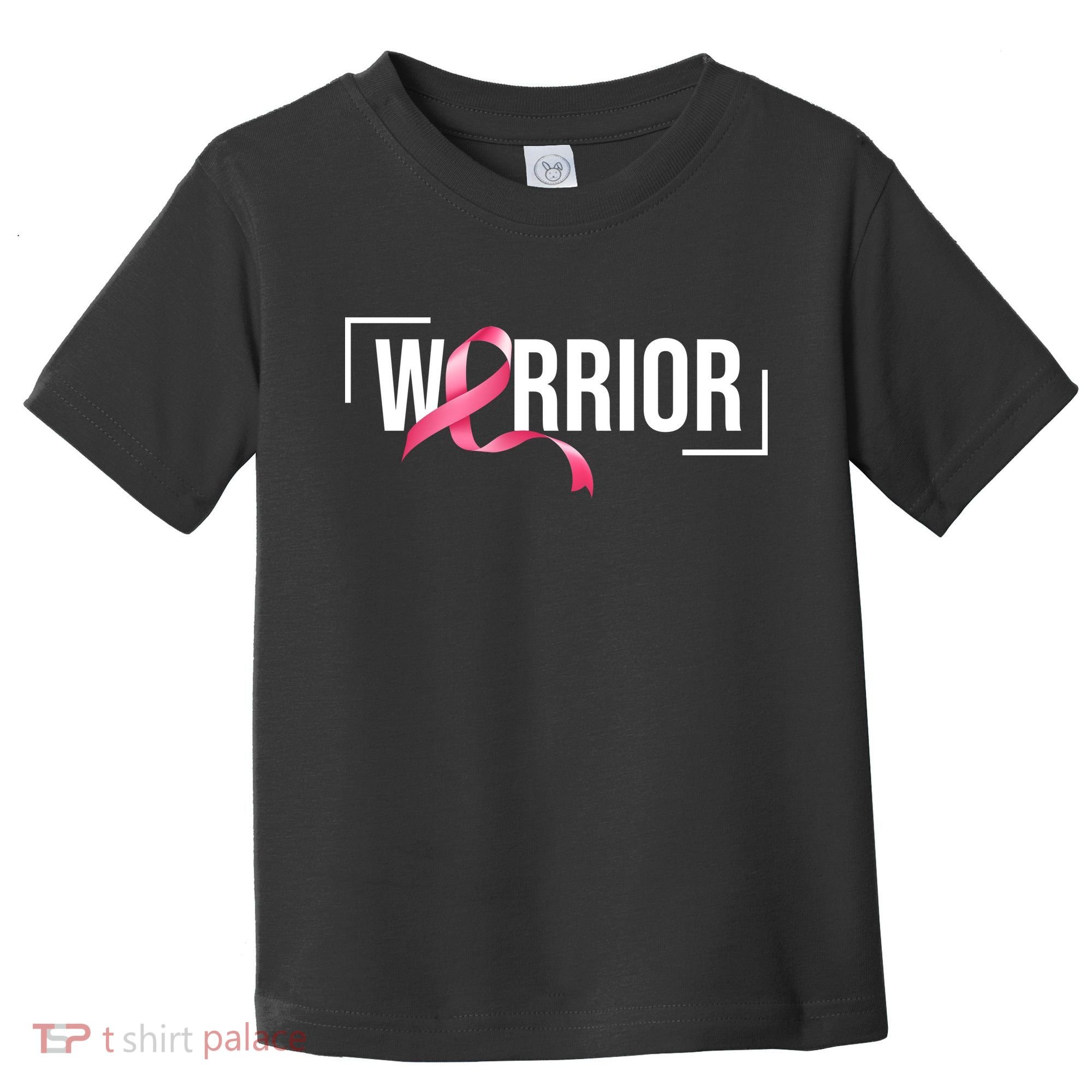 Breast Cancer Warrior Ribbon Toddler T-Shirt