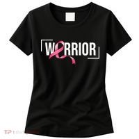 Breast Cancer Warrior Ribbon Women's T-Shirt thumb 0