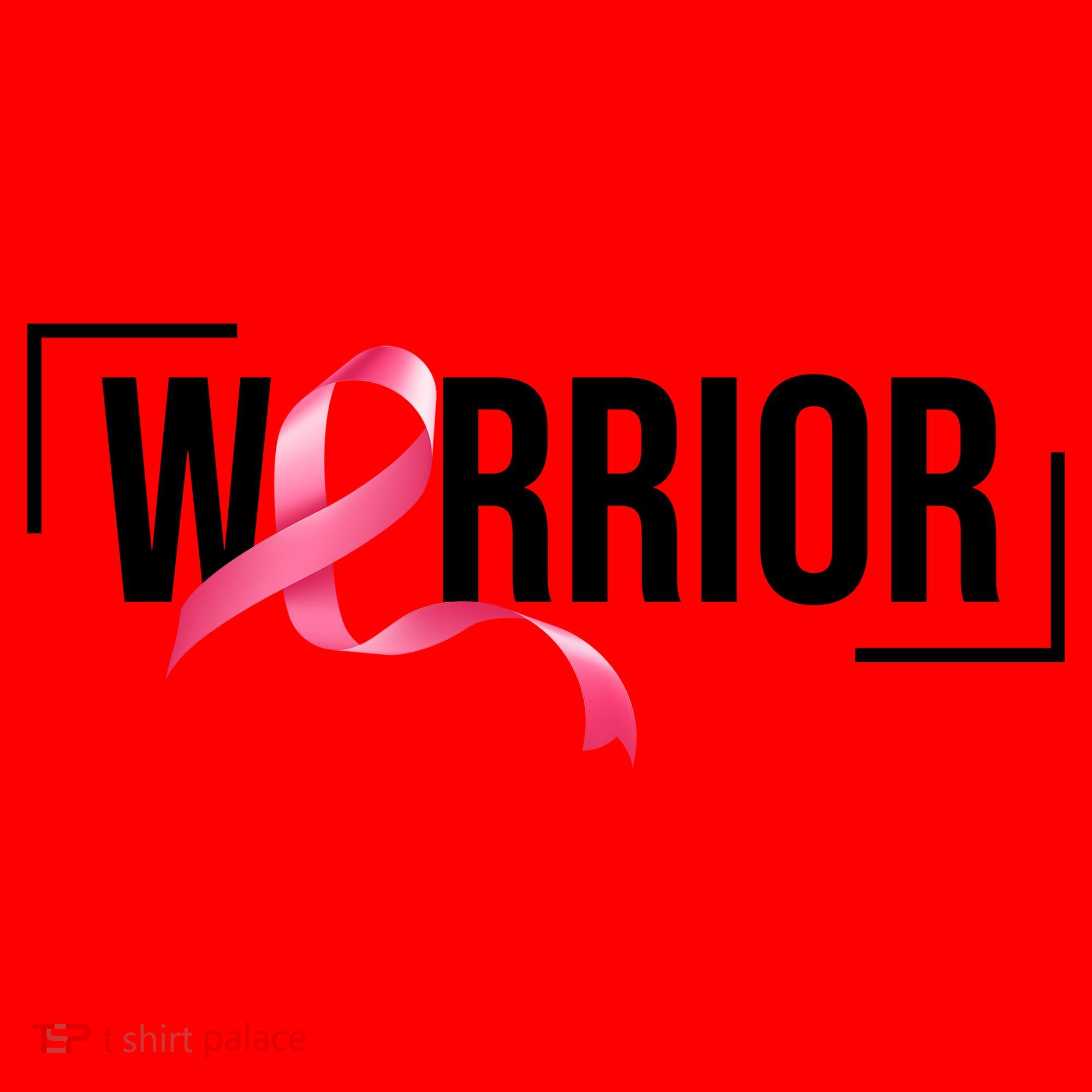 Breast Cancer Warrior Ribbon Santa Hat