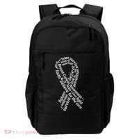 Breast Cancer Warrior Ribbon Awareness Backpack thumb 0