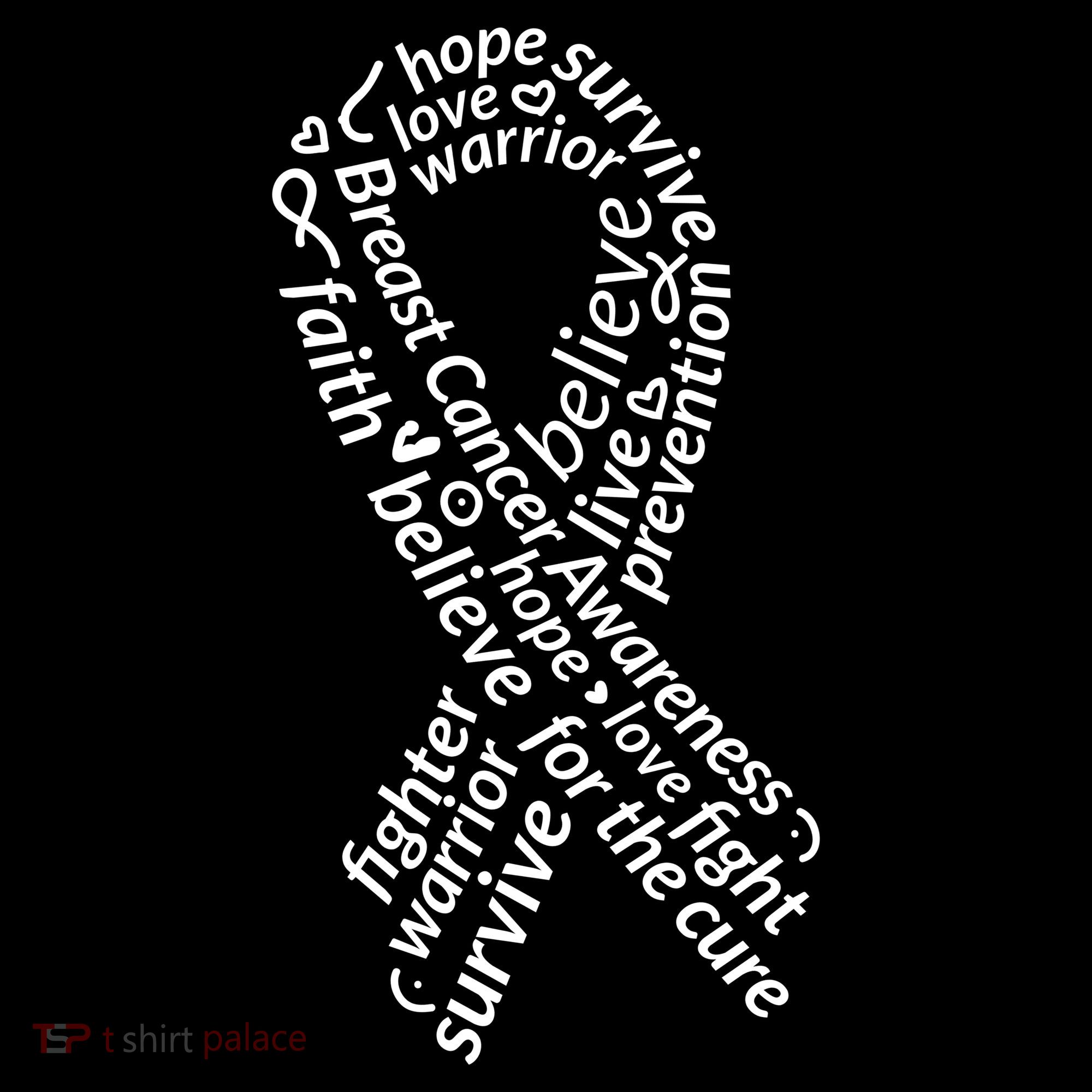 Breast Cancer Warrior Ribbon Awareness Women's Hoodie