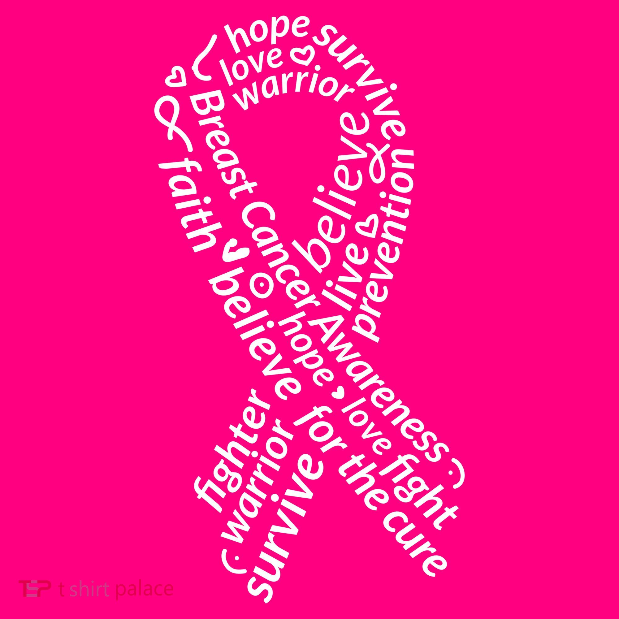 Breast Cancer Warrior Ribbon Awareness Sweatshirt