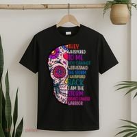 Breast Cancer Warrior I Am The Storm Quote T-Shirt thumb 2