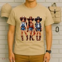 Black Cowgirl Western Rodeo Melanin Black History Texas T-Shirt thumb 6