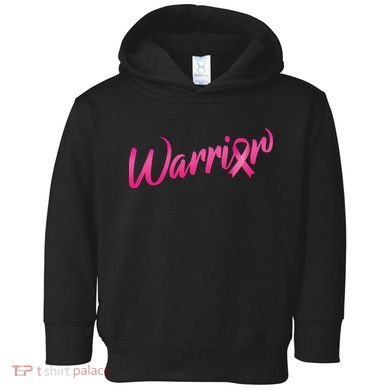 Breast Cancer Warrior Toddler Hoodie