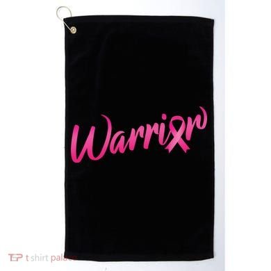 Breast Cancer Warrior Golf Towel