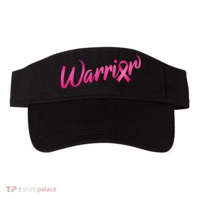 Breast Cancer Warrior Visor