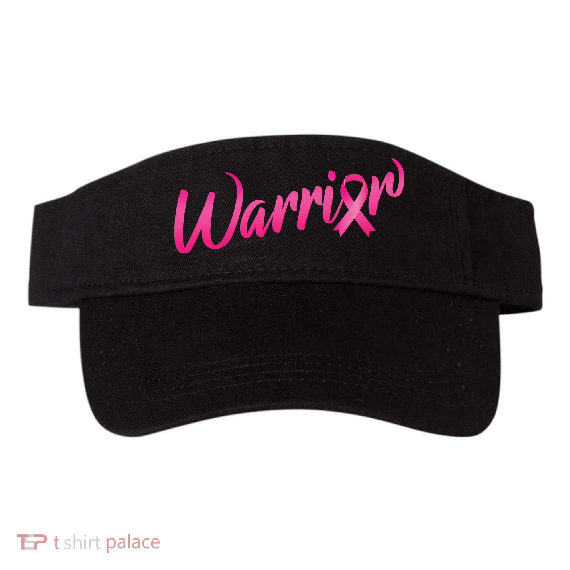 Breast Cancer Warrior Visor