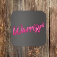 Breast Cancer Warrior Coaster thumb 0