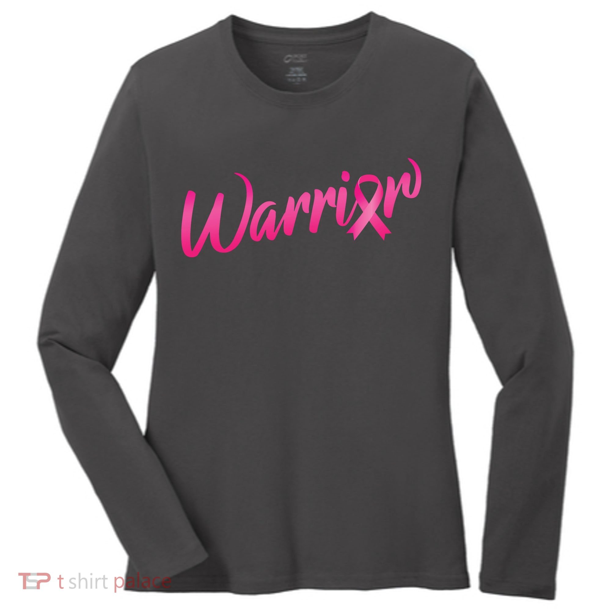Breast Cancer Warrior Women's Long Sleeve Shirt