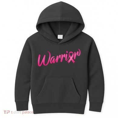 Breast Cancer Warrior Kids Hoodie