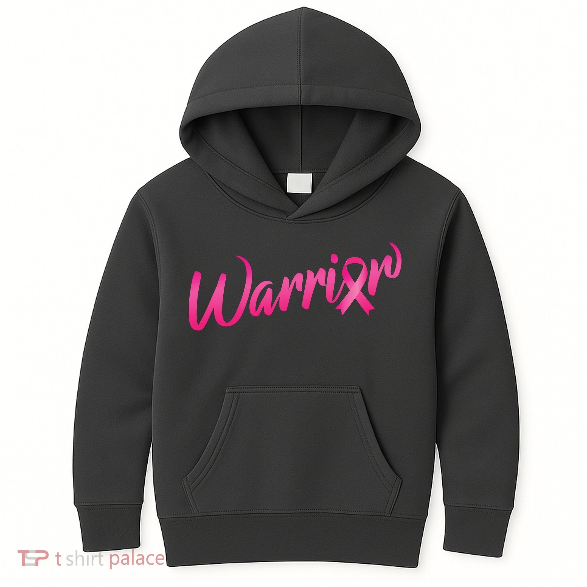Breast Cancer Warrior Kids Hoodie