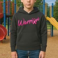 Breast Cancer Warrior Kids Hoodie thumb 2