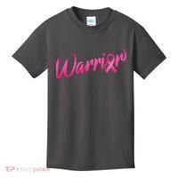 Breast Cancer Warrior Kids T-Shirt thumb 0