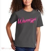 Breast Cancer Warrior Kids T-Shirt thumb 2